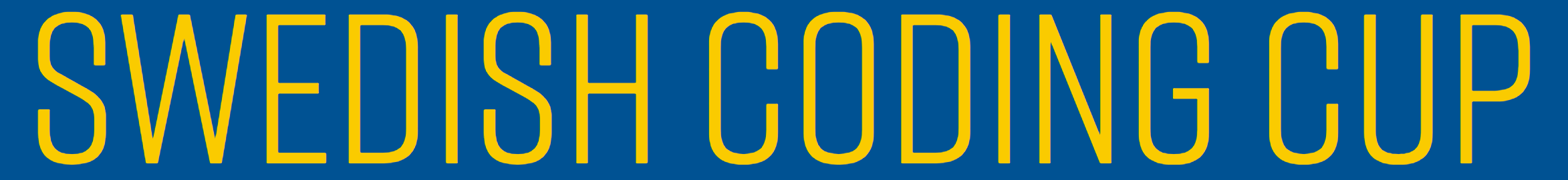 Swedish Coding Cup